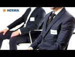 HERMA Namensetiketten aus Acetatseide – 250er-Pack