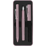 Farber Kastell Faber-Castell Grip 2010 Rose Schreibset – Füller und Kugelschreiber im Geschenkset