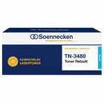 Soennecken Toner Schwarz – Kompatibel mit Brother TN-3480: Premium-Qualität für effizientes Drucken