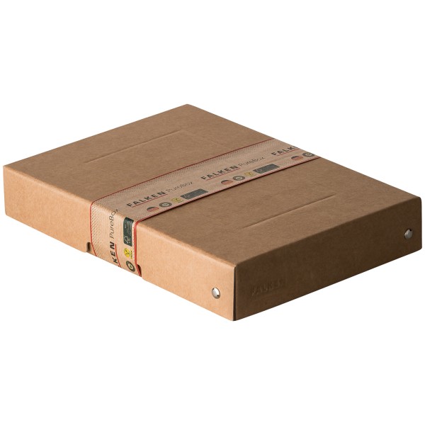 Falken Aufbewahrungsbox PURE Box Nature 22001808 A5 40mm braun