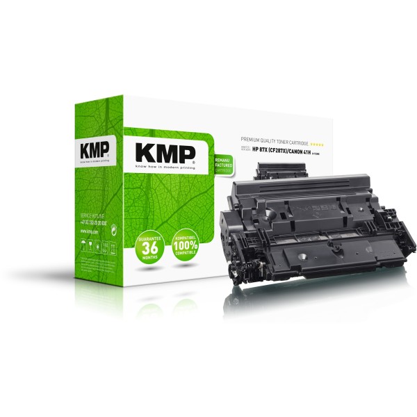 KMP Toner 2540,3000 H-T238X wie HP 87X CF287X sw
