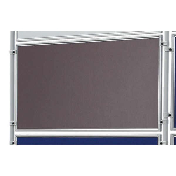 Franken Stellwand-Tafel EL-UTF60 12 60x120cm (HxB) beids. Filz grau