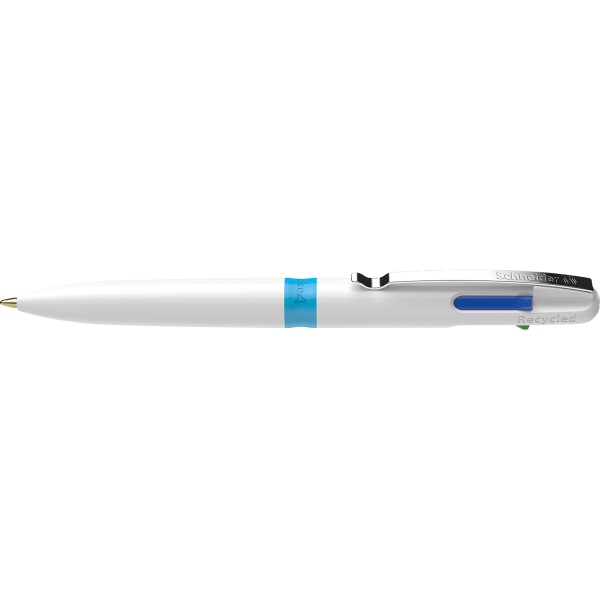 Schneider 4-Farb-Kugelschreiber Take4 50-138049 M weiß