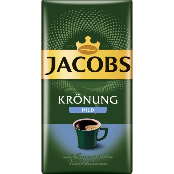JACOBS Kaffee Krönung mild 7040340 gemahlen 500g