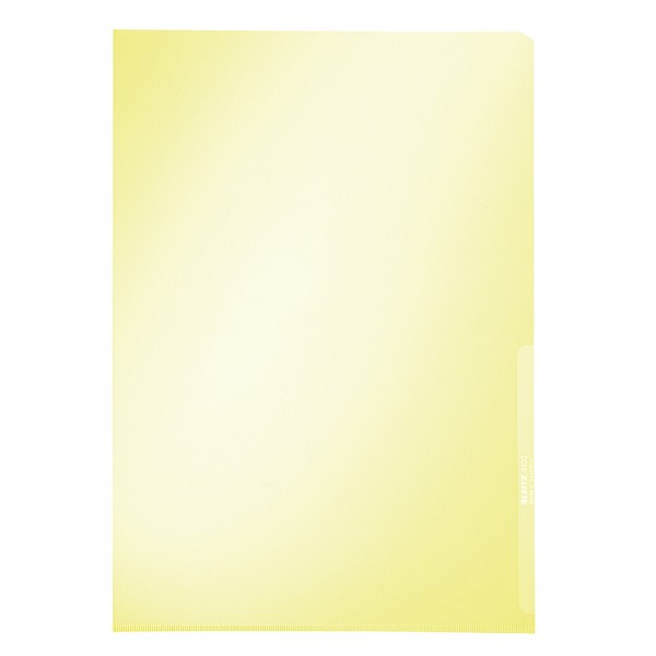 Leitz Sichthülle Premium 41000015 A4 0,15mm PVC gelb 100 St./Pack.