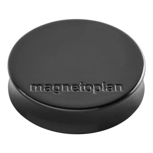 magnetoplan Magnet Ergo Medium 1664012 30mm schwarz 10 St./Pack.