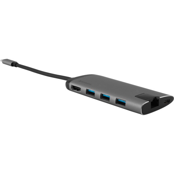 Verbatim USB Hub 49142 USB-C zu HDMI Adapter Kartenleser
