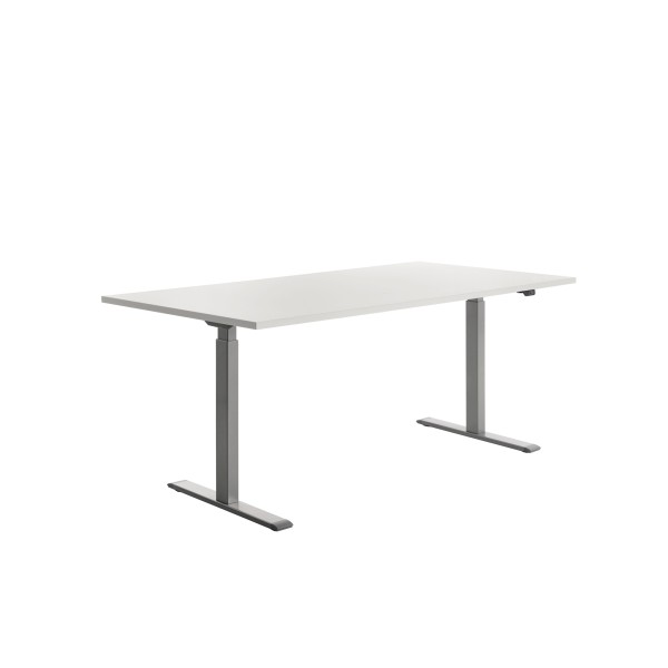 TOPSTAR Schreibtisch E-Table TTS18080GW 180x80cm gr/ws