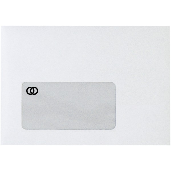 Soennecken Briefhülle oeco 2884 C6 mF sk weiß 1.000St.