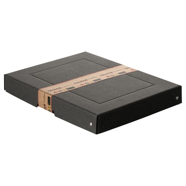 Falken Aufbewahrungsbox PURE Box Black 22001696 A4 40mm sw