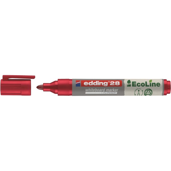 edding Boardmarker 28 EcoLine 4-28002 1,5-3mm Rundspitze rot