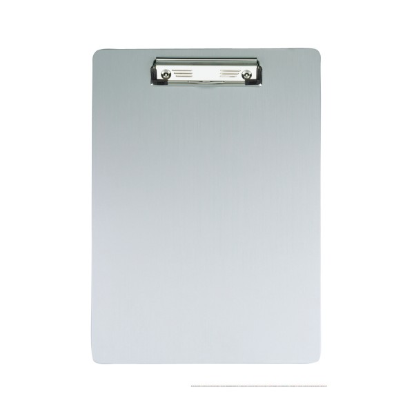 MAUL Schreibplatte 2352808 DIN A4 Klemmdicke 10mm Aluminium silber