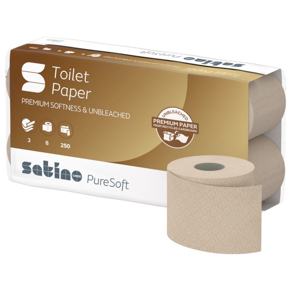 Satino Toilettenpapier PureSoft 076970 8 St./Pack.