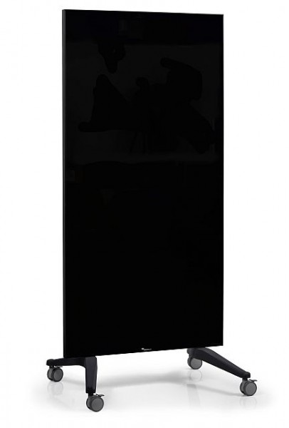 Legamaster Mobile Glasboard schwarz Boardgröße 90x175 cm