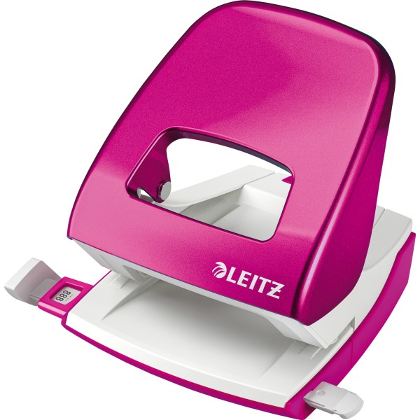 Leitz Locher NeXXt 50081023 max. 30Bl. Metall pink