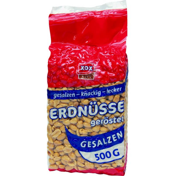 XOX Erdnüsse Gesalzen 85019 500g