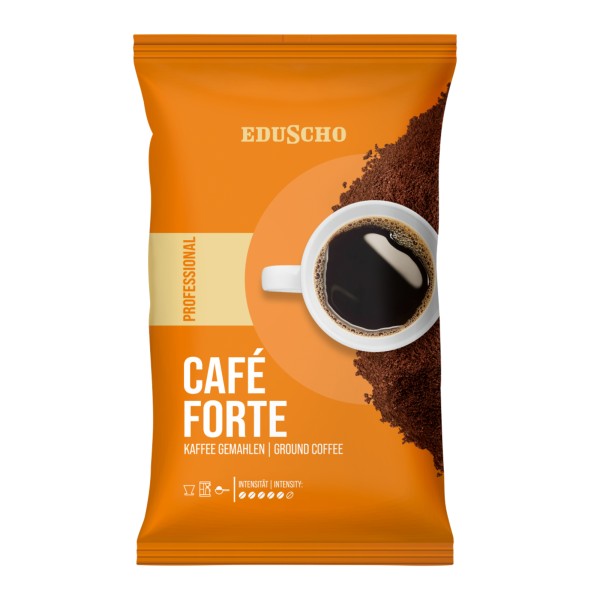 EDUSCHO Kaffee Professional 528396 Forte gemahlen 500g