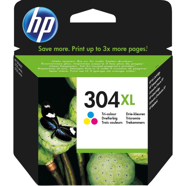 HP Tintenpatrone N9K07AE 304XL 300Seiten c/m/y