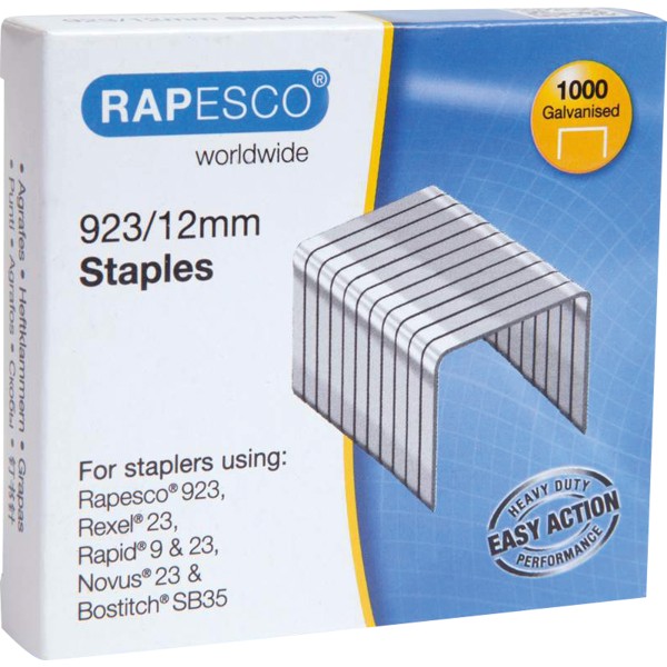 RAPESCO Heftklammern RP923/12 923/12mm verzinkt