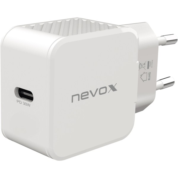 nevox Ladegerät USB-C HC-2008 weiß