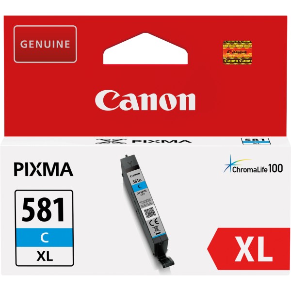 Canon Tintenpatrone CLI581XLC 2049C001 8,3ml cyan