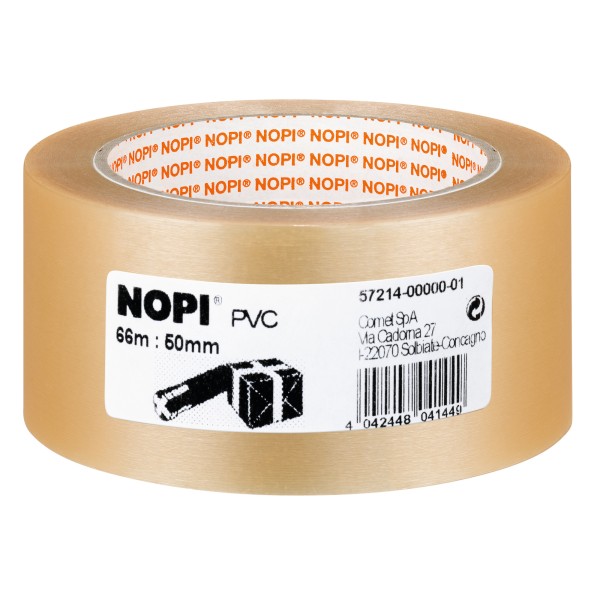 NOPI Packband 57214-00000 50mmx66m PVC transparent