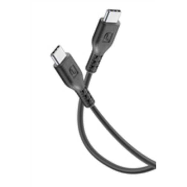 cellularline Kabel USB-C/USB-C USBDATAC2C5A1MK 1m sw