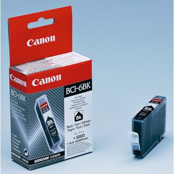 Canon Tintenpatrone 4705A002 BCI6BK 13ml schwarz