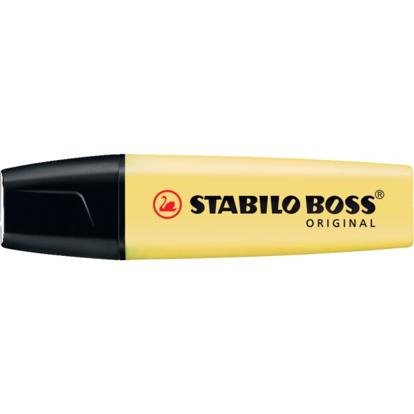 STABILO® Textmarker BOSS ORIGINAL 70/144 Pastel pudriges gelb