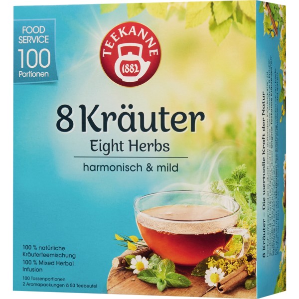Teekanne Tee 8 Kräuter 7033 100 St./Pack.