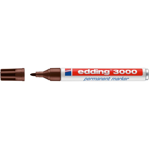edding Permanentmarker 3000 4-3000018 1,5-3mm Rundspitze d.br