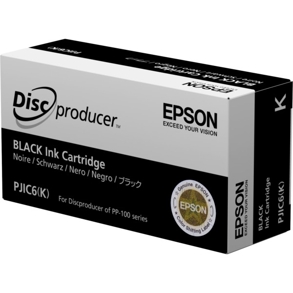 Epson Tintenpatrone C13S020693 PJIC7 32,2ml schwarz
