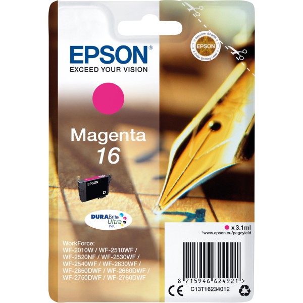 Epson Tintenpatrone C13T16234012 3,1ml magenta