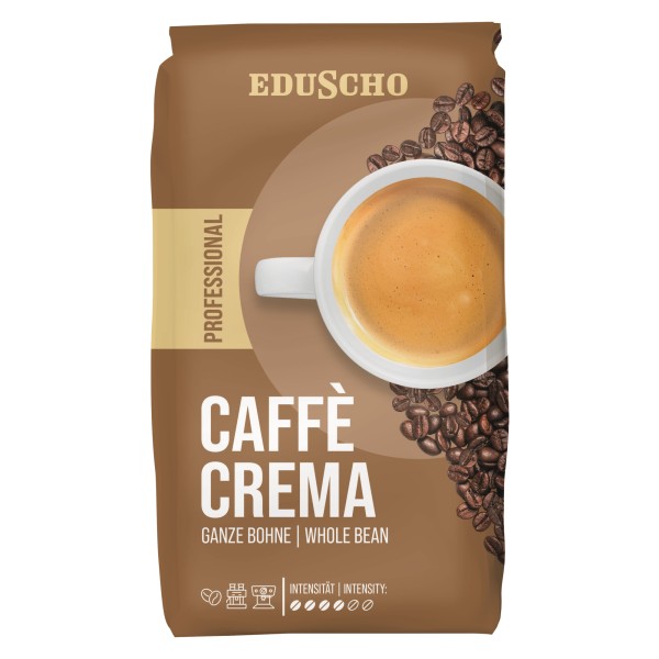 EDUSCHO Kaffee Professional 476323 Caffe Crema ganze Bohne 1.000g
