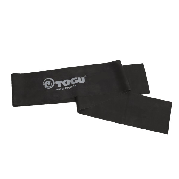 TOGU Theragymband Fitnessband 650025 schwarz extra stark 120cm
