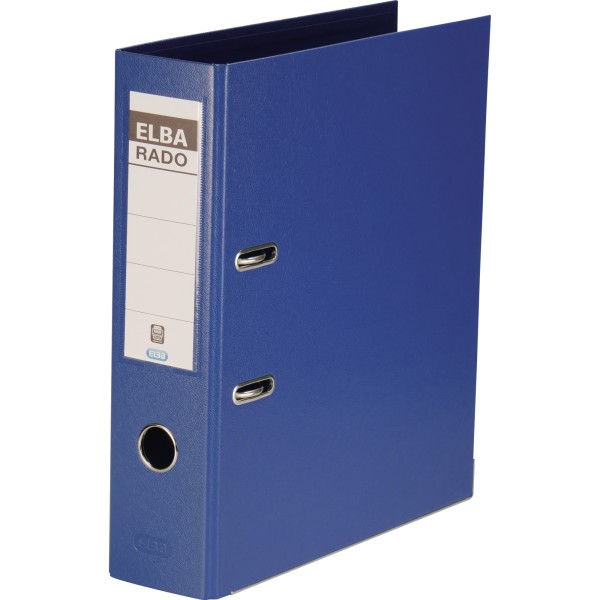 ELBA Ordner ELBAradoplast 100022626 DIN A4 80mm PVC blau