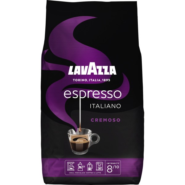 Lavazza Kaffee Espresso Cremoso 2799 ganze Bohne 1kg