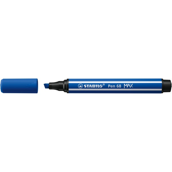 STABILO Filzstift Pen 68 MAX 768/32 1+5mm mittelblau