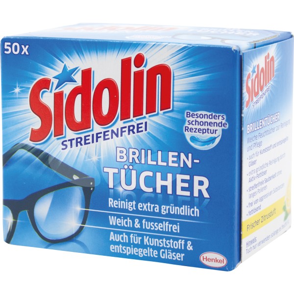 Sidolin Brillenputztuch 663429 50 St./Pack.