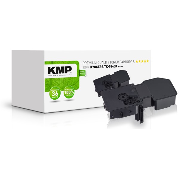 KMP Toner K-T84B 2912,0000 wie Kyocera TK5240K schwarz