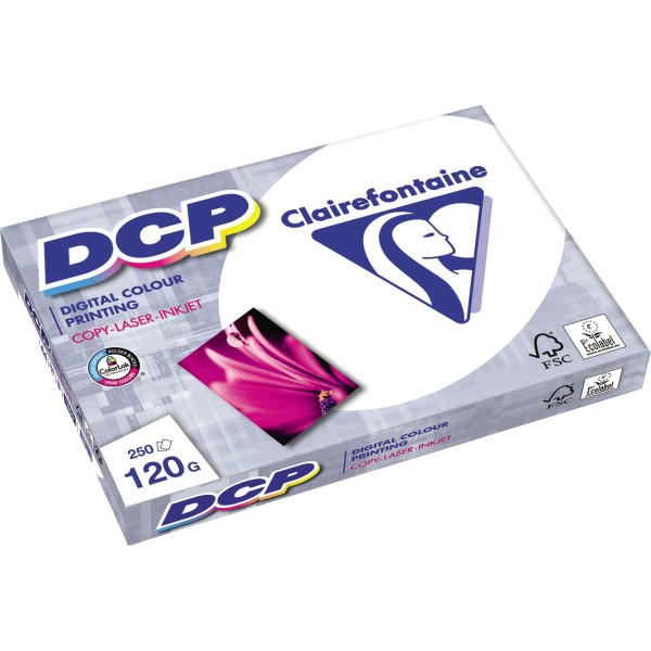 Clairefontaine Farblaserpapier DCP 1844C DIN A4 120g ws 250 Bl./Pack.