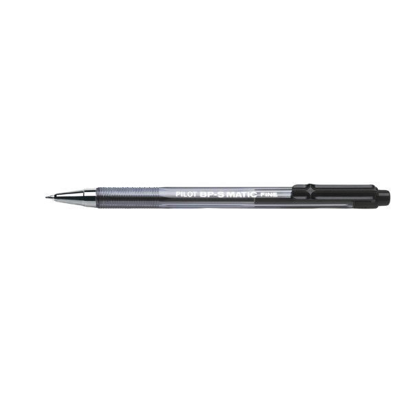 PILOT Kugelschreiber BP-S MATIC 2026001 F Druckmechanik schwarz