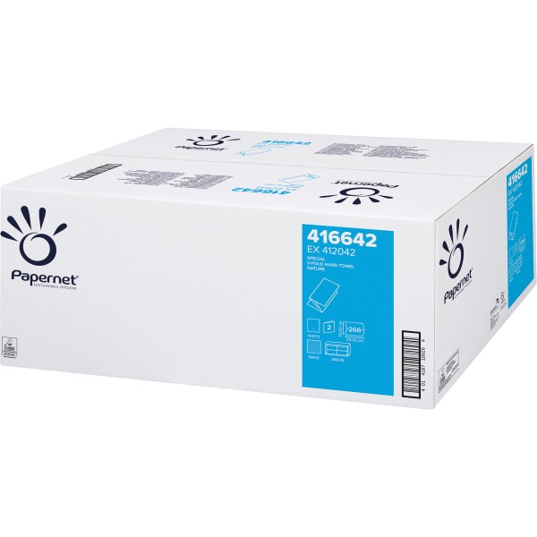 Papernet Papierhandtuch Special 416642 2lagig ws 15x266 Bl./Pack.