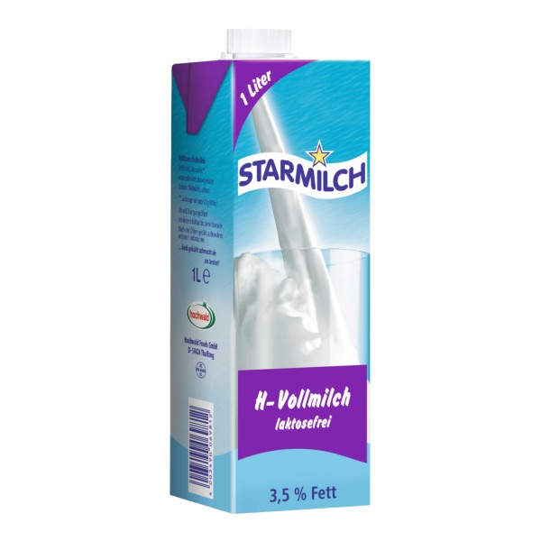 STARMILCH H-Milch 06980 laktosefr. 1,5Prozent 1l 12St./Pack
