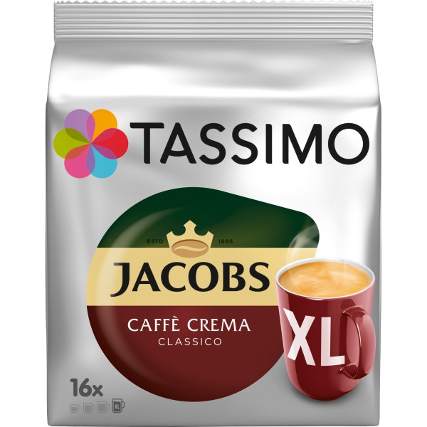 Tassimo Kaffeedisc Caffe Crema Classico XL 4031501 16 St./Pack.