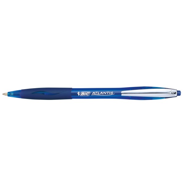 BIC Kugelschreiber ATLANTIS Soft 9021322 0,4mm Druckmechanik blau