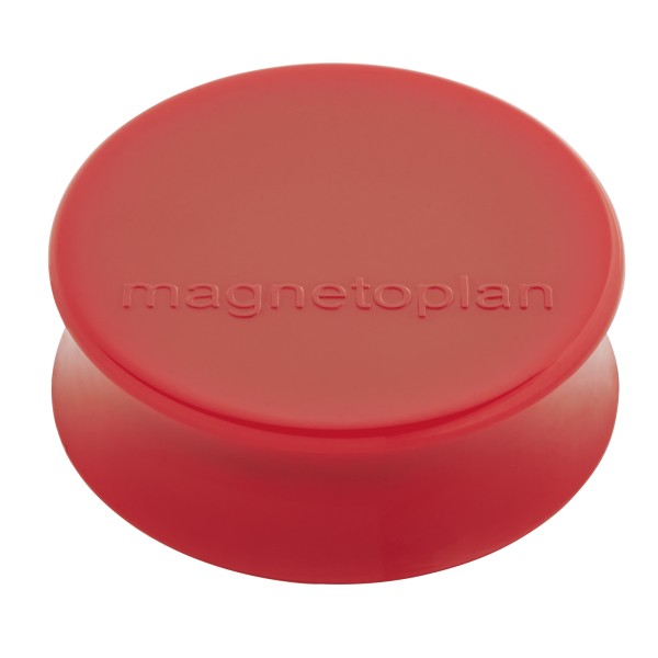 magnetoplan Magnet Ergo Large 1665006 34mm rot 10 St./Pack.