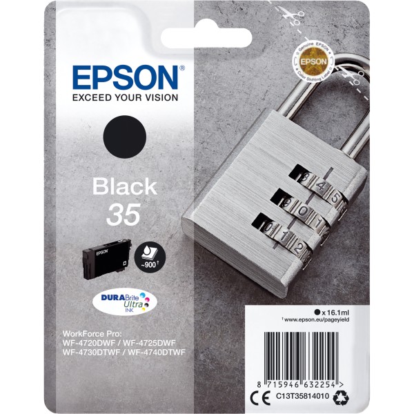 Epson Tintenpatrone C13T35814010 35 16,1ml schwarz