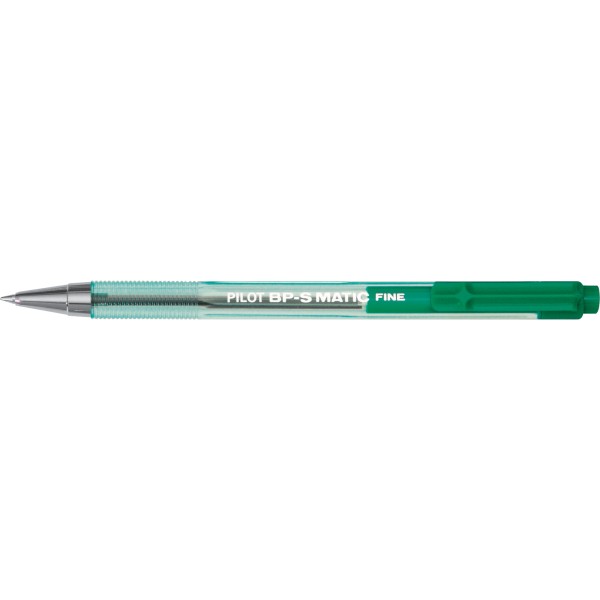 PILOT Kugelschreiber BP-S MATIC 2026004 F Druckmechanik grün