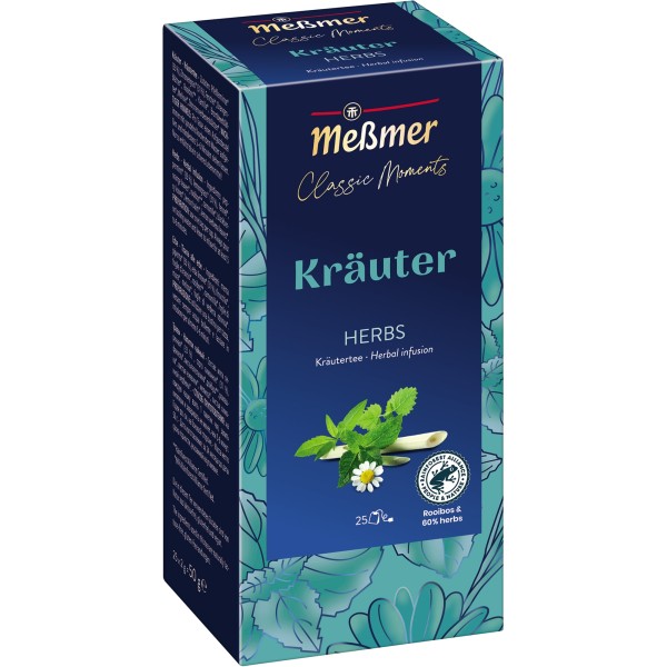 Meßmer Tee Classic Moments 106725 Kräuter 25St.